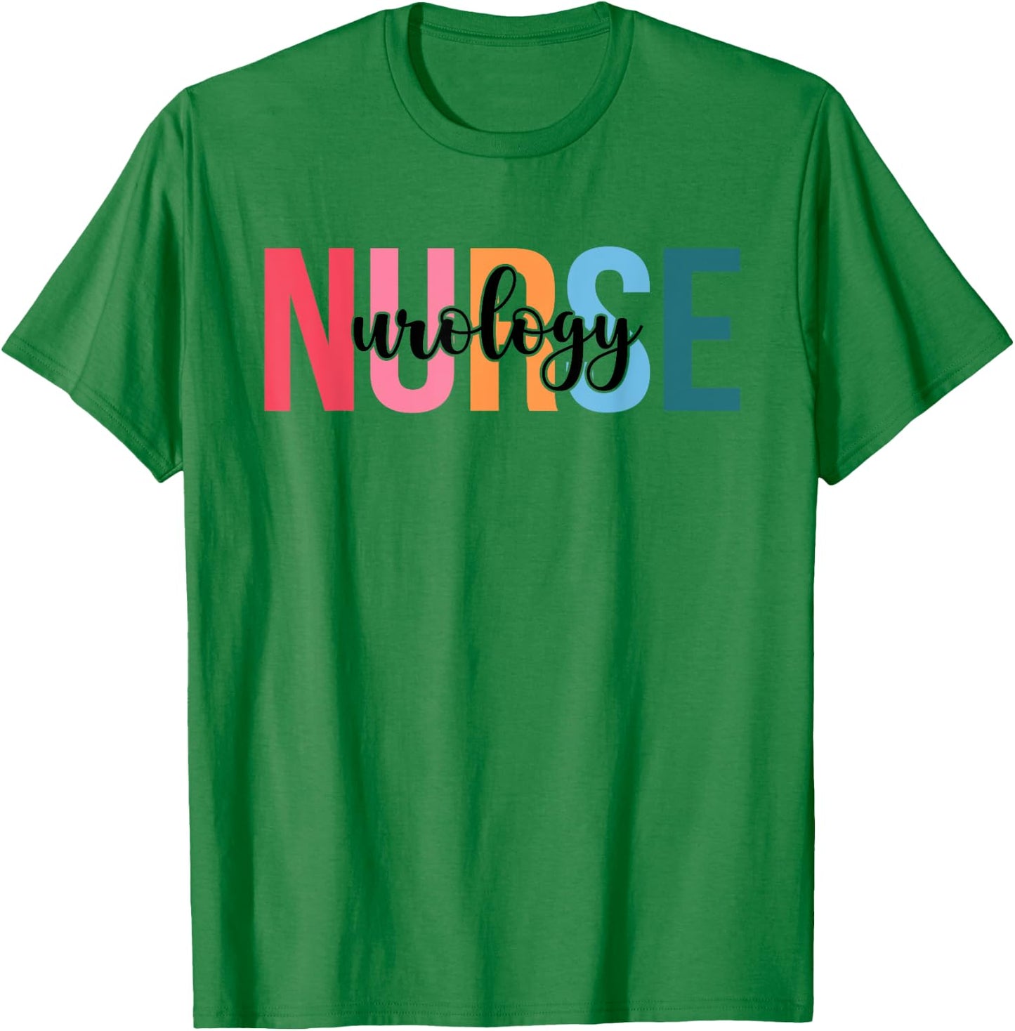 Women Urology Nurse Gifts For Nursing Apparel T-Shirt - T-Shirt | Irish Green
