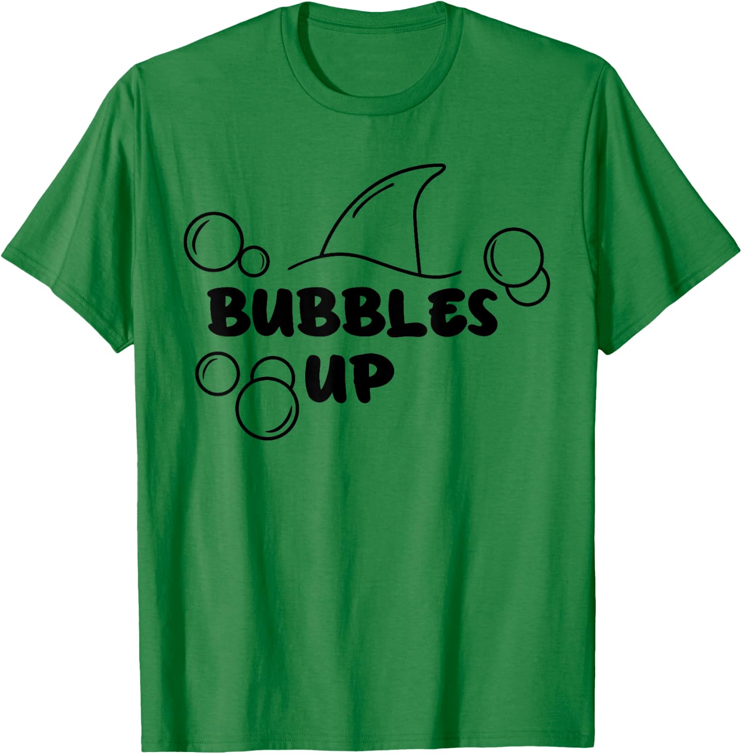 Shark Bubbles Up T-Shirt - T-Shirt | Irish Green