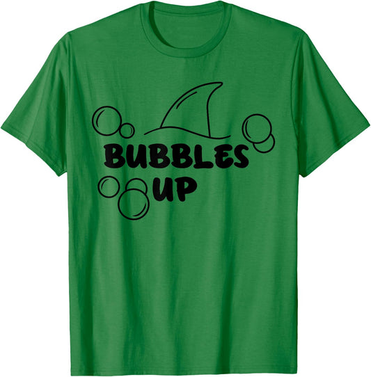 Shark Bubbles Up T-Shirt - T-Shirt | Irish Green