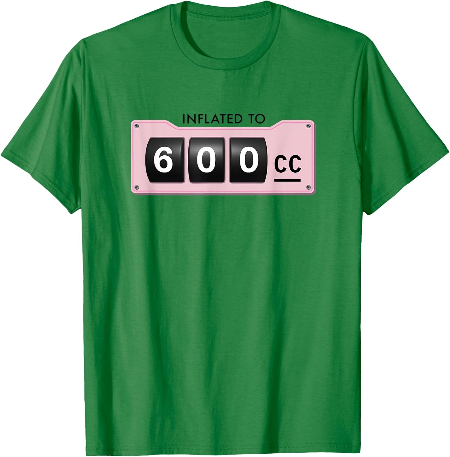 Breast Implants 600cc Breast Augmentation Big Boobs T-Shirt - T-Shirt | Irish Green