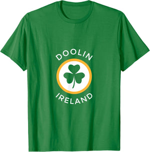 Doolin Clare Shamrock Ireland Souvenir T-Shirt - T-Shirt | Irish Green