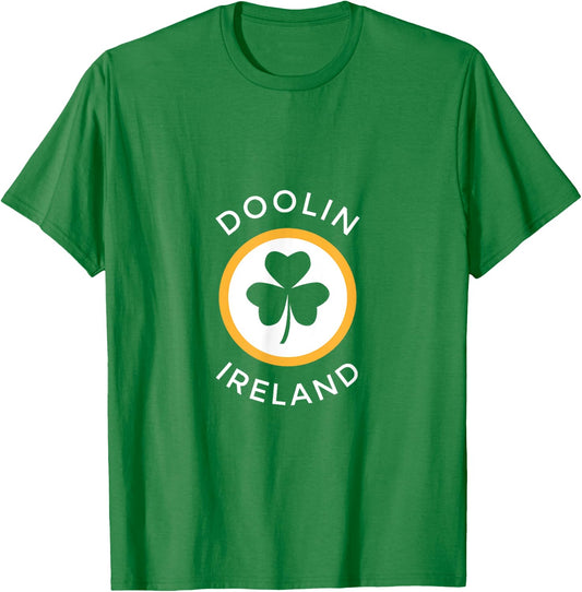 Doolin Clare Shamrock Ireland Souvenir T-Shirt - T-Shirt | Irish Green