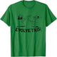 Evolve This - Jesus and Darwin T-Shirt - T-Shirt | Irish Green