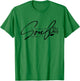 He Restores My Soul, Inspirational Quotes Religion Christian T-Shirt - T-Shirt | Irish Green