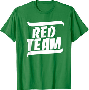 Sports Day, Game Day Group Team Colors School, Red Team T-Shirt - T-Shirt | Irish Green