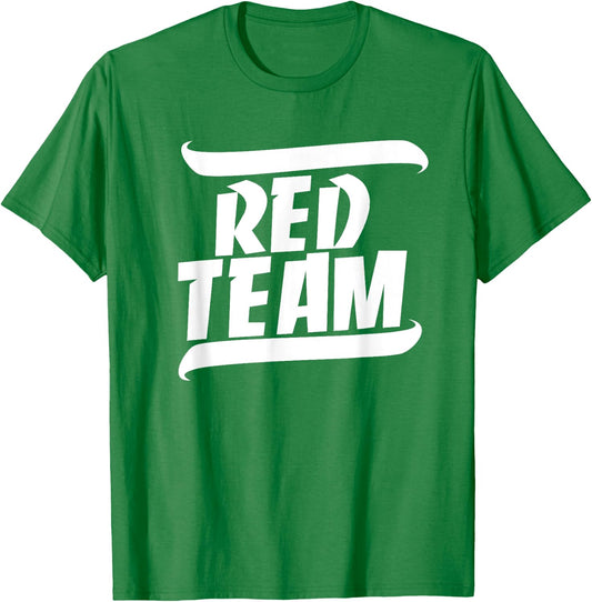 Sports Day, Game Day Group Team Colors School, Red Team T-Shirt - T-Shirt | Irish Green