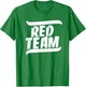 Sports Day, Game Day Group Team Colors School, Red Team T-Shirt - T-Shirt | Irish Green
