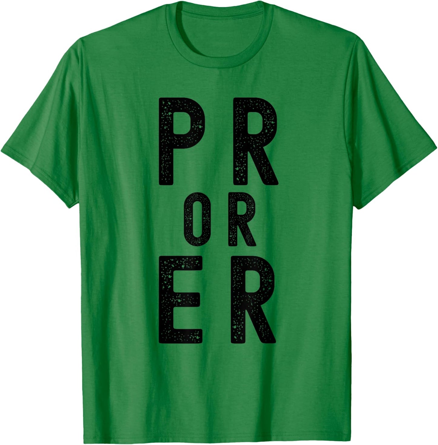 PR Or Er cool Weightlifting Bodybuilding Fitness Gym T-Shirt - T-Shirt | Irish Green