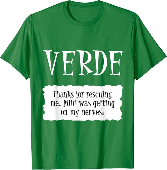 VERDE - Hot Packet Halloween Taco Costume DIY Easy Uniform T-Shirt - T-Shirt | Irish Green