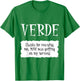 VERDE - Hot Packet Halloween Taco Costume DIY Easy Uniform T-Shirt - T-Shirt | Irish Green