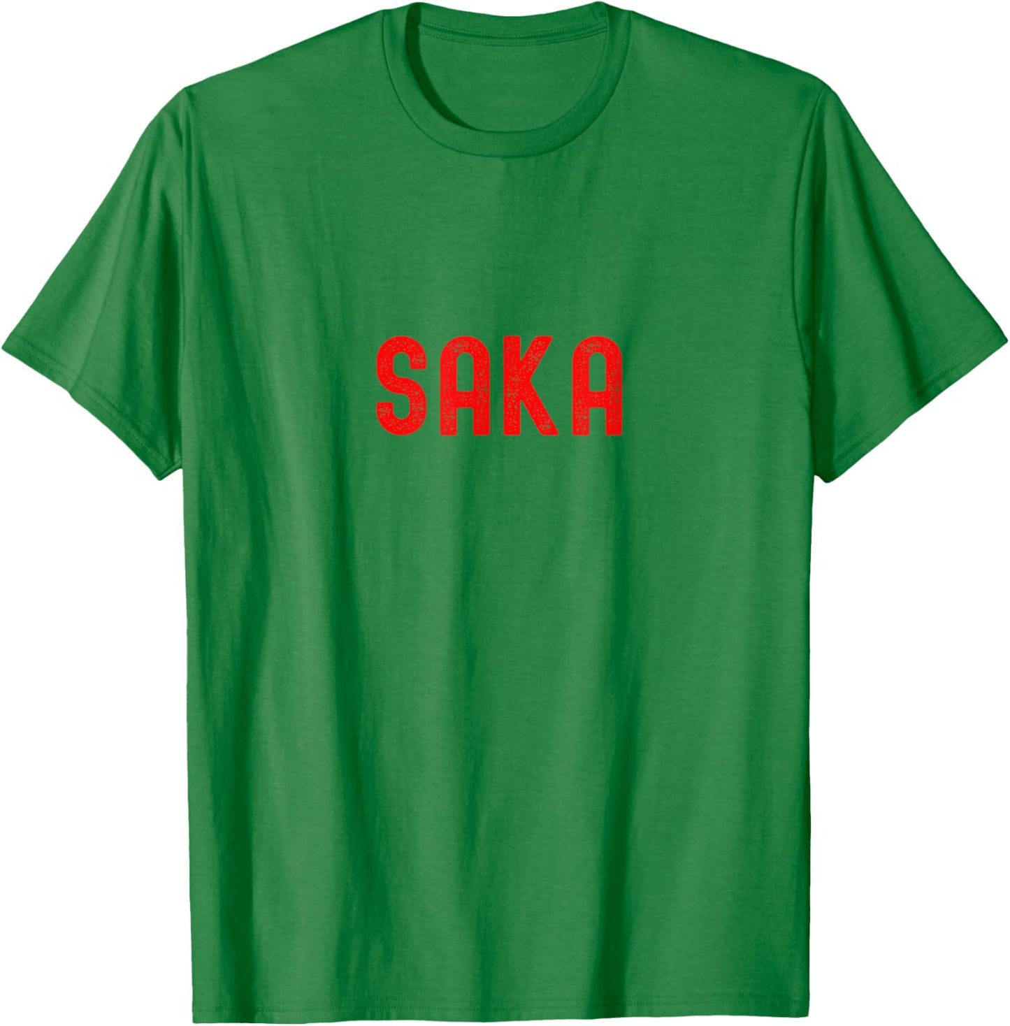 Saka Fan Football Love England T-Shirt - T-Shirt | Irish Green