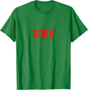 Saka Fan Football Love England T-Shirt - T-Shirt | Irish Green
