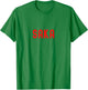Saka Fan Football Love England T-Shirt - T-Shirt | Irish Green