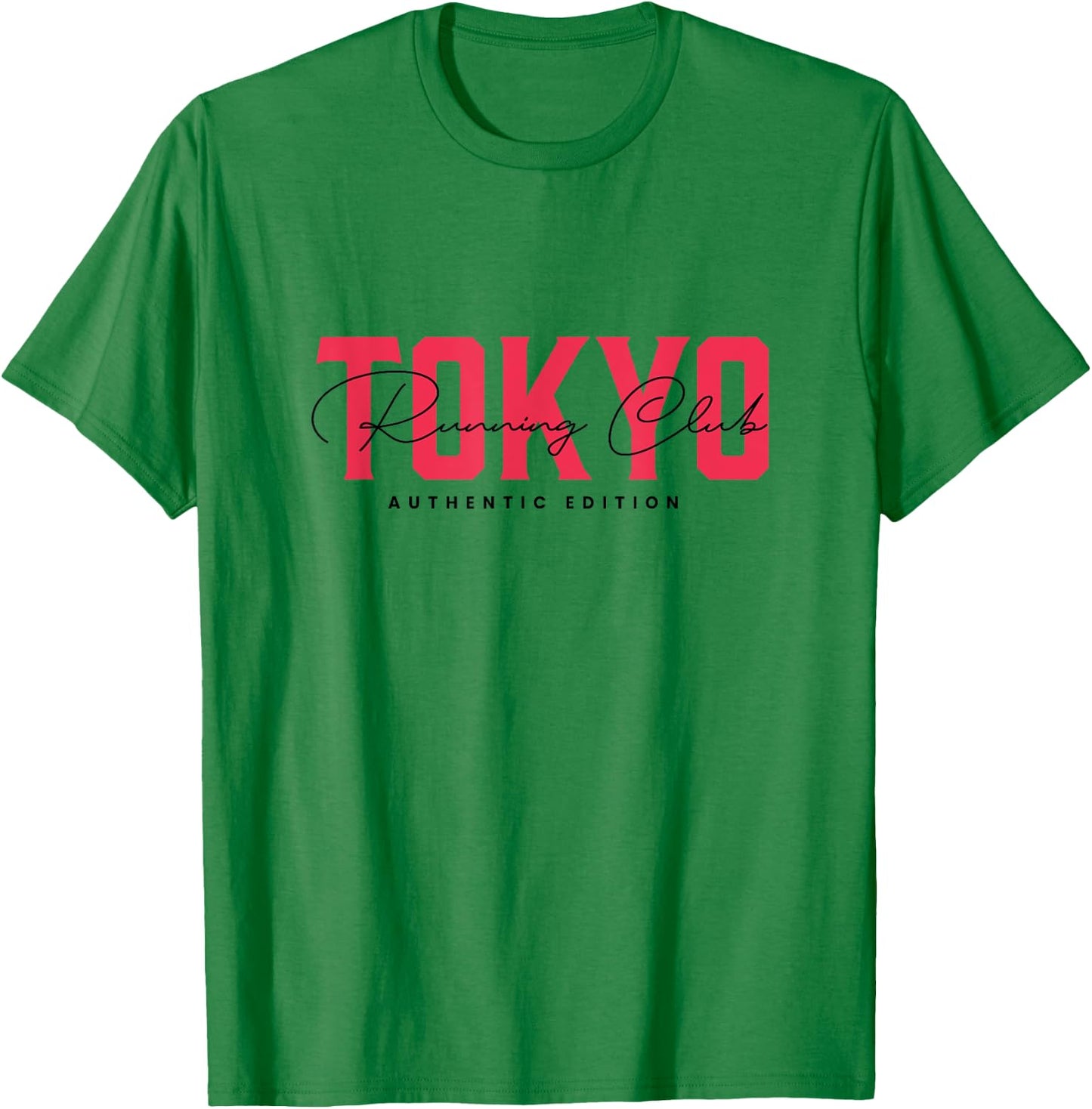Tokyo Running Club Authentic Edition T-Shirt - T-Shirt | Irish Green