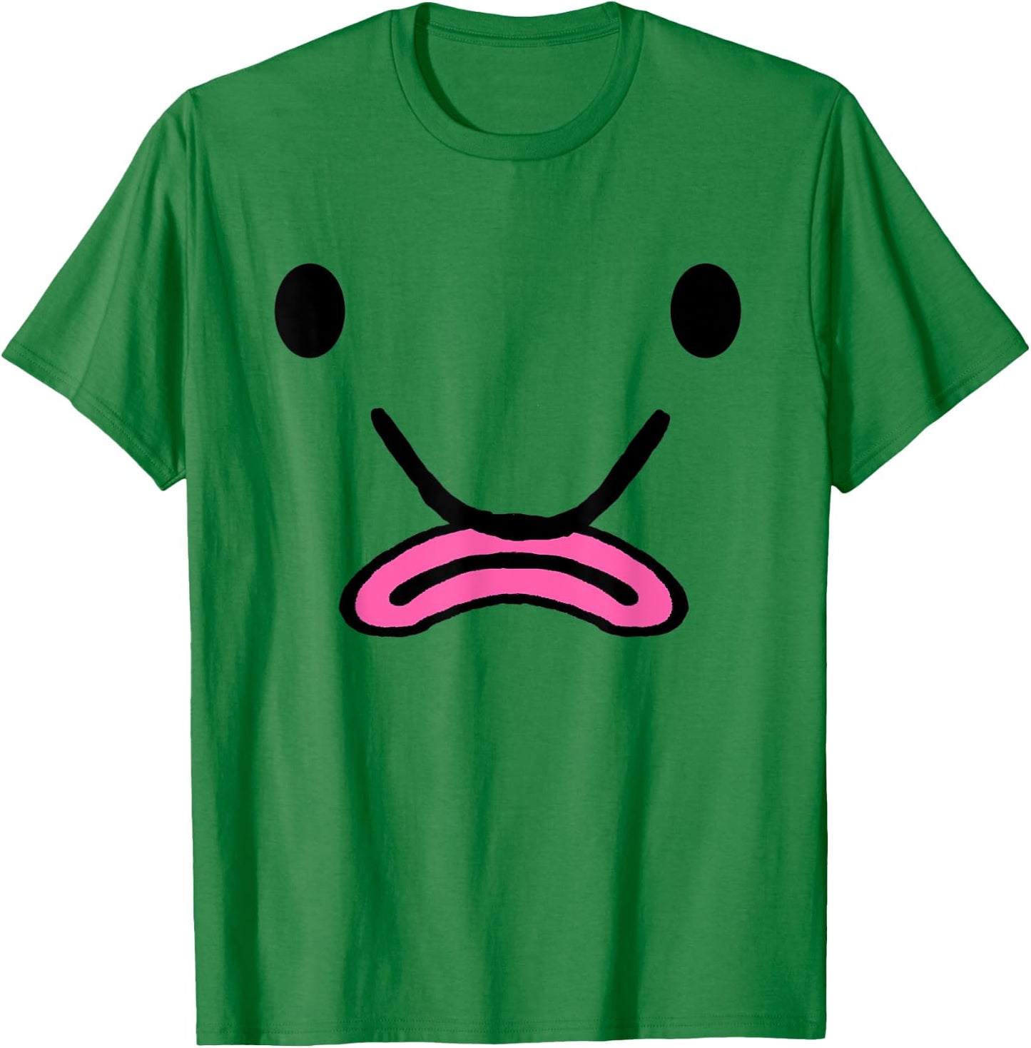 Blobfish Costume Funny Ugly Grumbling Fish T-Shirt - T-Shirt | Irish Green