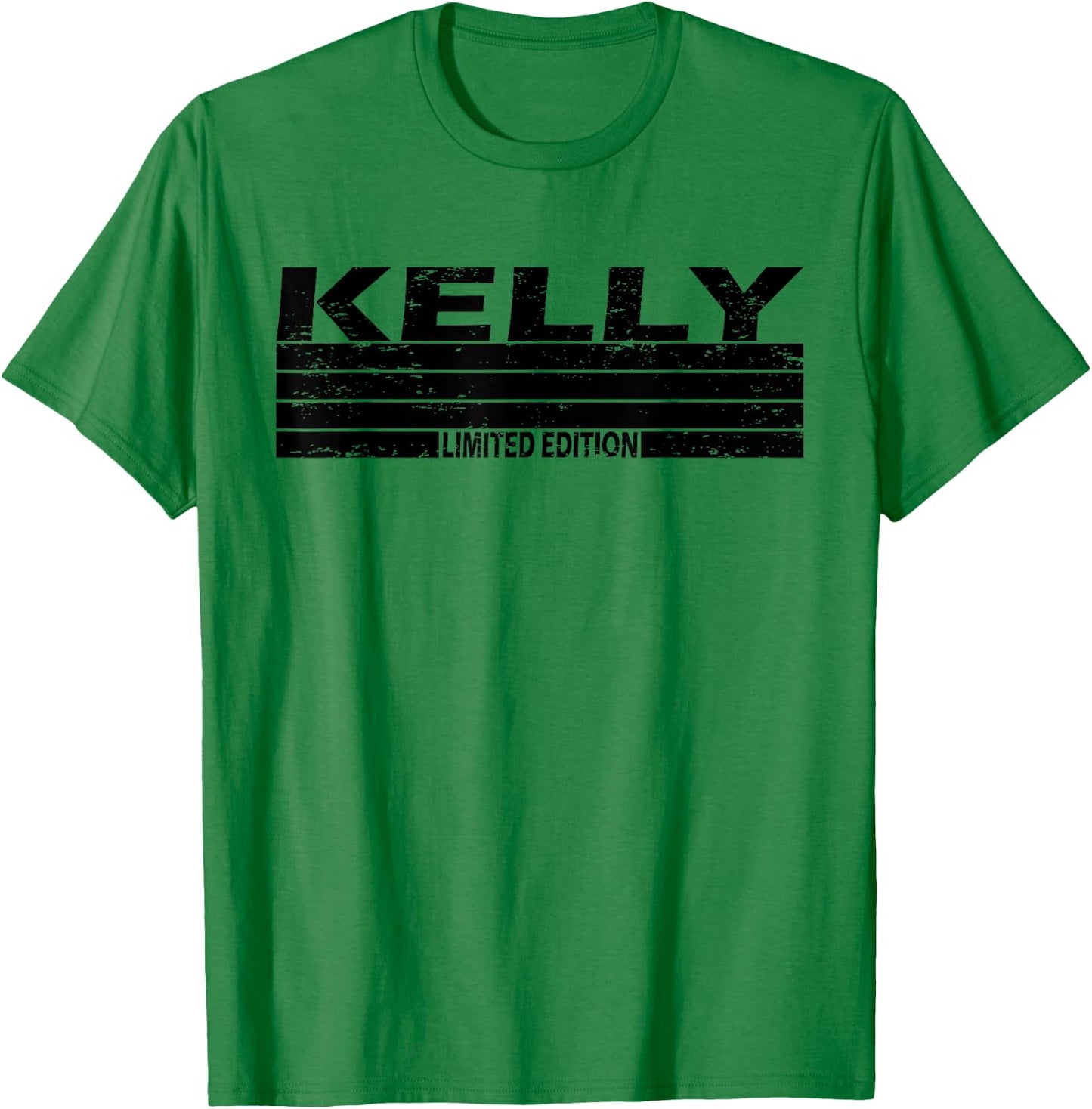 Kelly Surname Limited Edition Retro Vintage Style Sunset T-Shirt - T-Shirt | Irish Green
