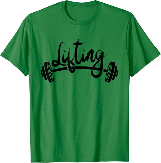 Lifting Workout Lift Gym Weightlifting T-Shirt - T-Shirt | Irish Green