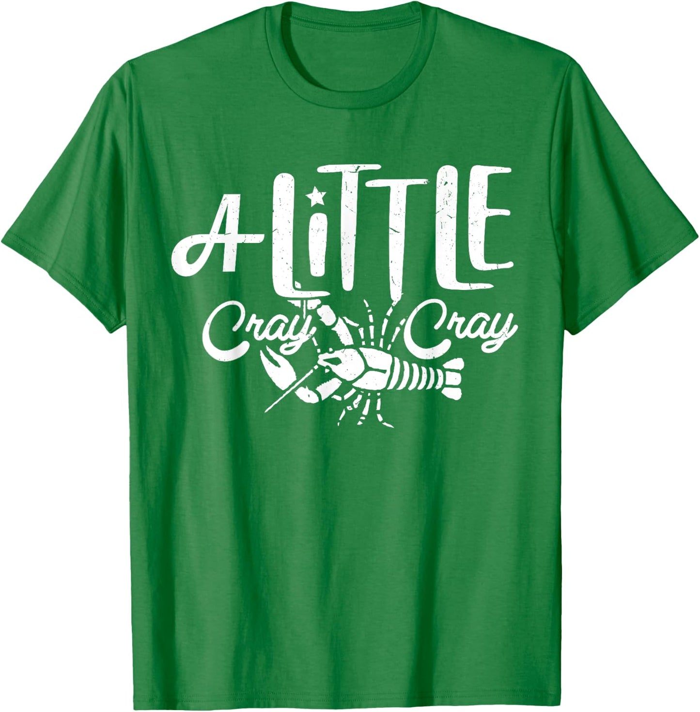 Crawfish Boil Shirt Little Cray Louisiana Crayfish Kids T-Shirt - T-Shirt | Irish Green