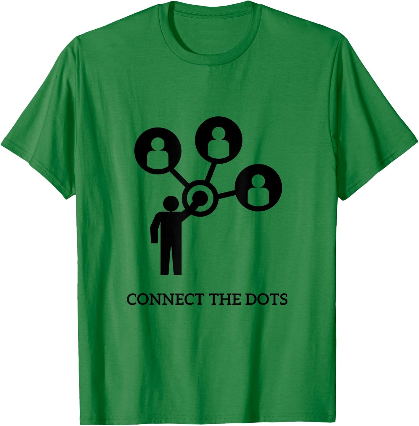 Connect the dots T-Shirt - T-Shirt | Irish Green