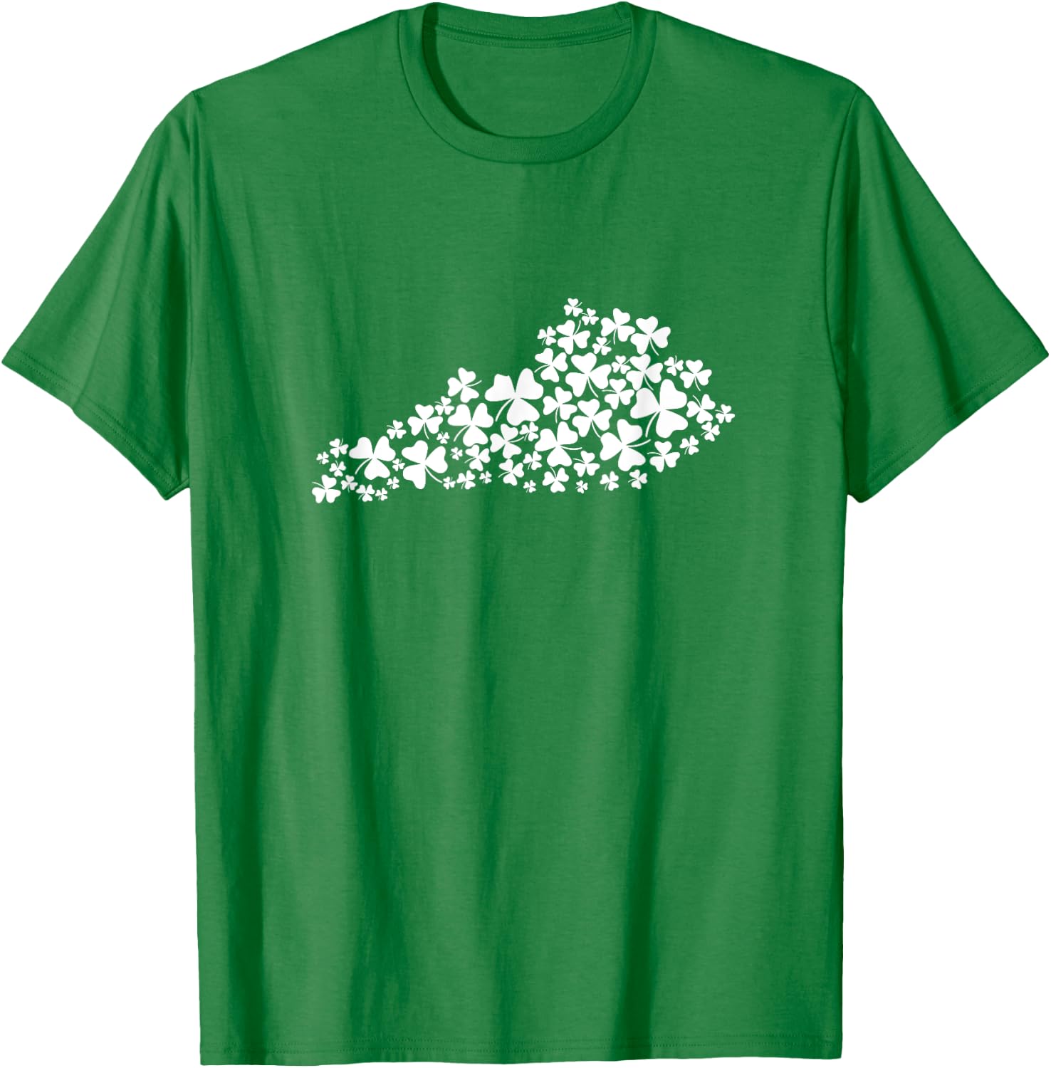 Kentucky Shamrocks State Shirt - Kentucky St. Patrick's Day T-Shirt - T-Shirt | Irish Green