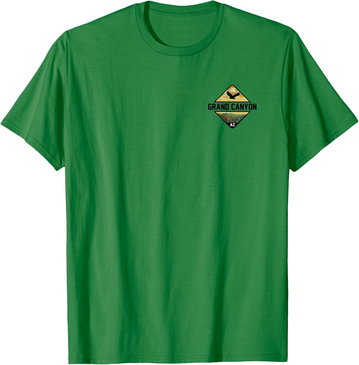 Grand Canyon National Park Graphic T-Shirt - T-Shirt | Irish Green