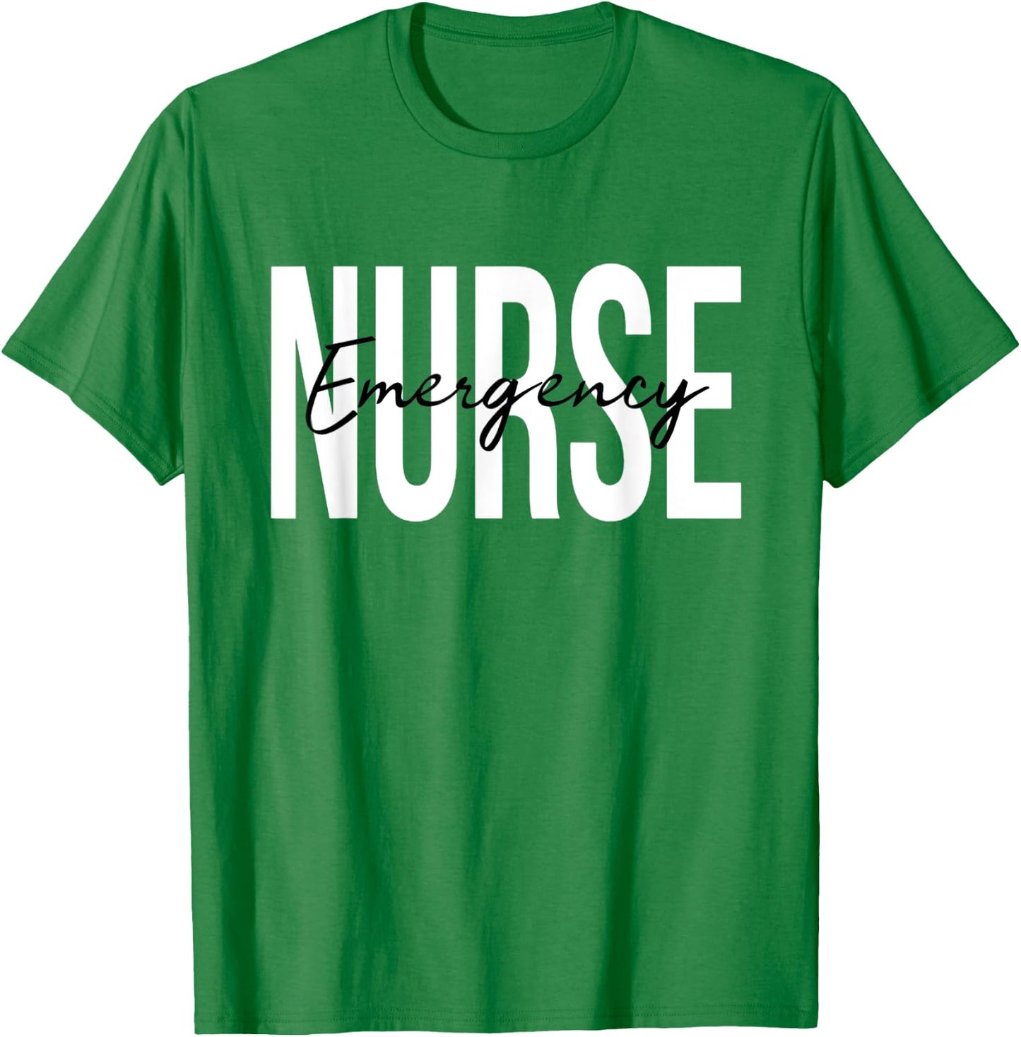 Emergency Nurse Room Registered Nurse ER Nurse T-Shirt - T-Shirt | Irish Green