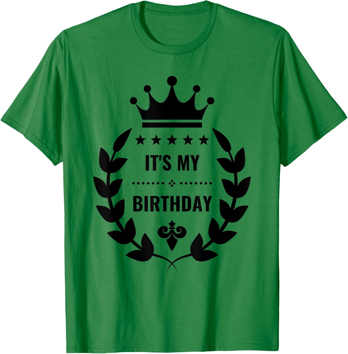 It's My Birthday Girls Boys Kids Party Outfit T-Shirt - T-Shirt | Irish Green
