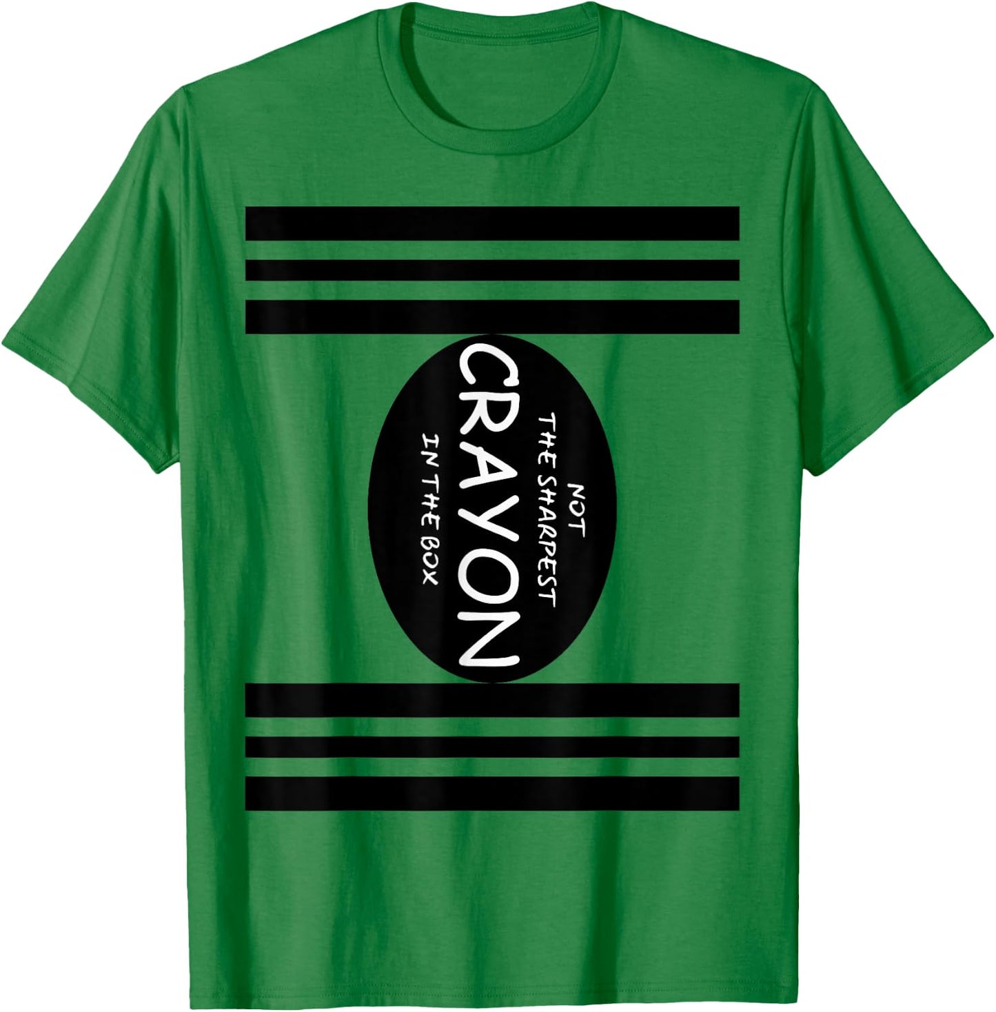 Funny Not The Sharpest Crayon In The Box Halloween Couples T-Shirt - T-Shirt | Irish Green