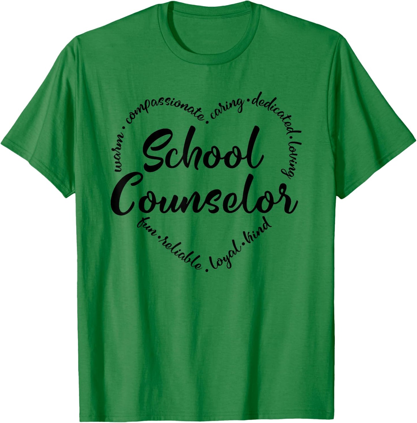 School Counselor Guidance Counselor Schools Counseling T-Shirt - T-Shirt | Irish Green