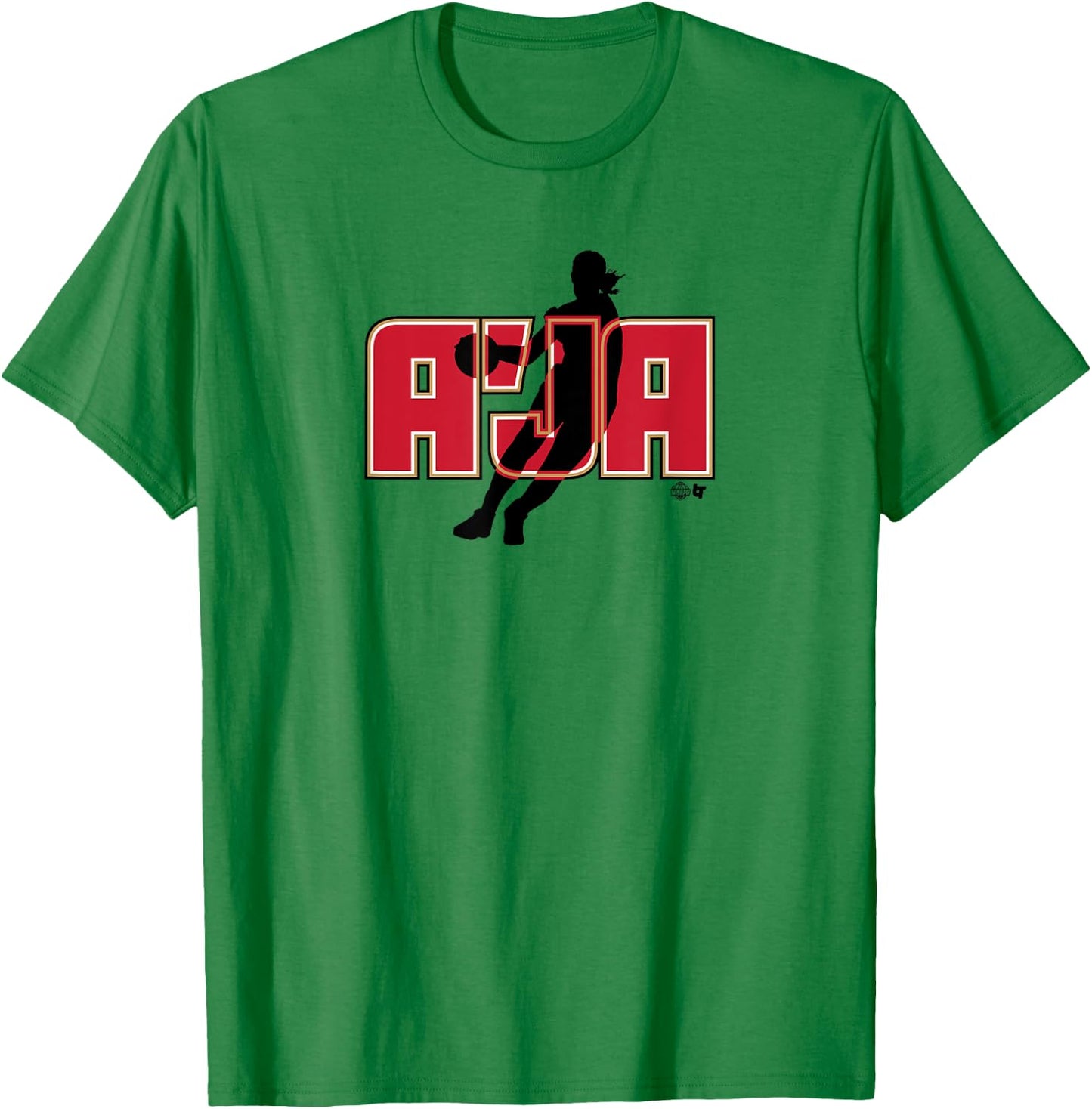 A'ja Wilson: A'JA - Las Vegas Basketball T-Shirt - T-Shirt | Irish Green
