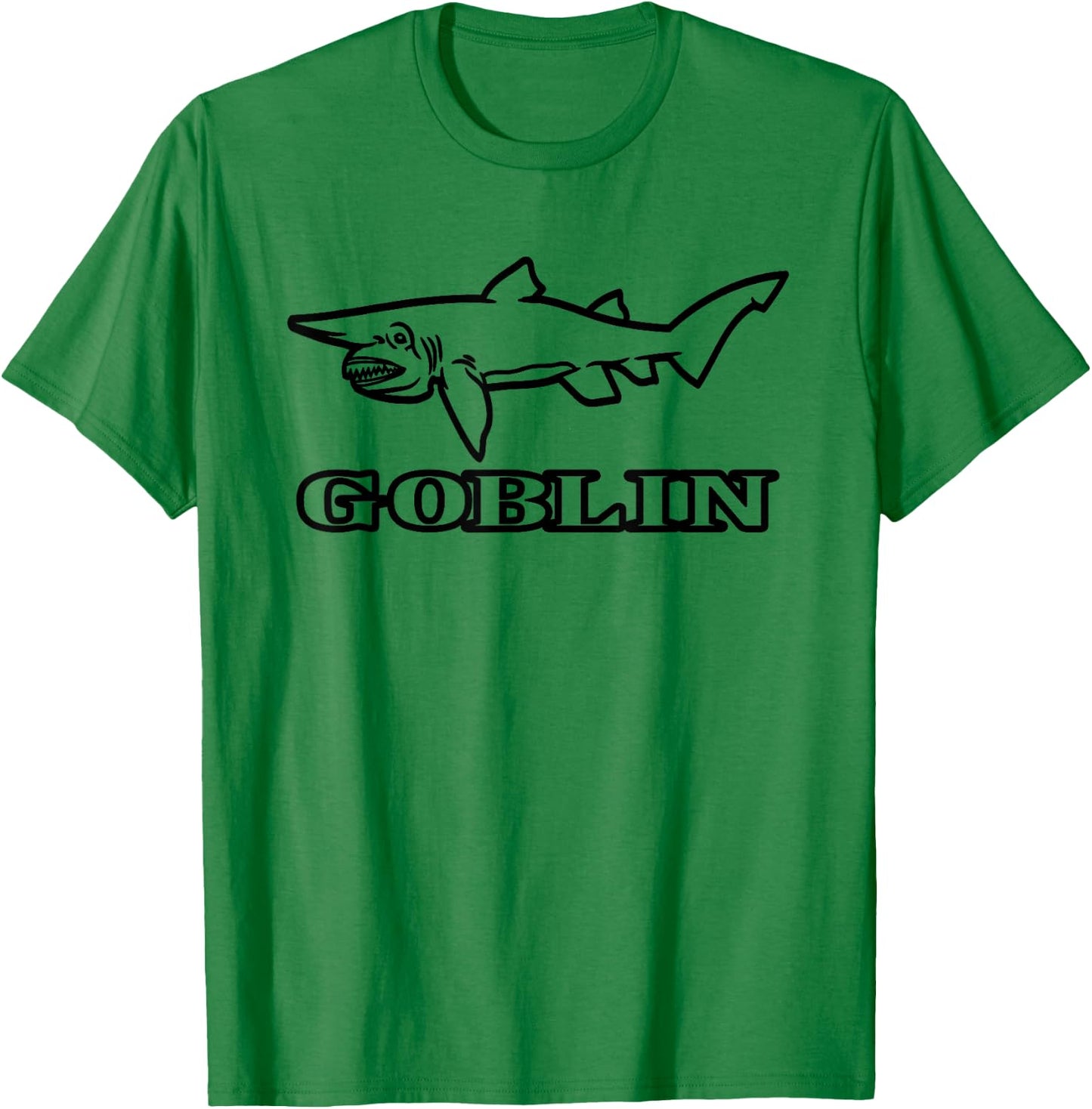 Goblin Shark - Rare Fish Marine Biology Ichthyology T-Shirt - T-Shirt | Irish Green