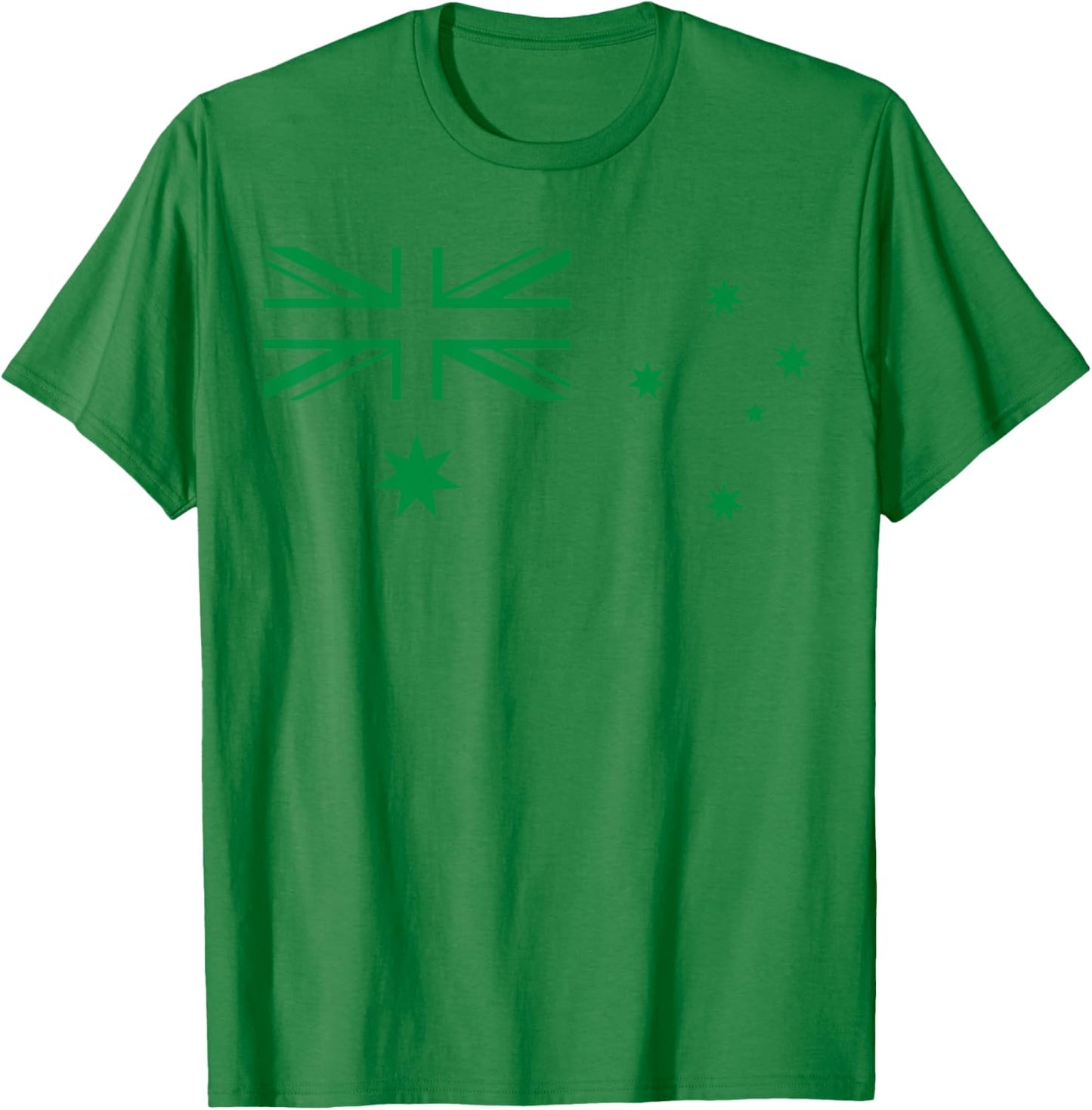 Australia Flag Green and Yellow Sports Athletic Jersey T-Shirt - T-Shirt | Irish Green