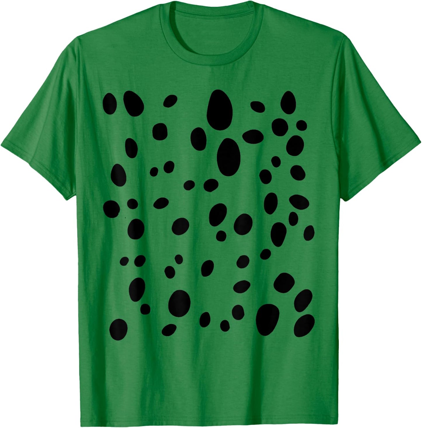 Funny Pretend I'm a Dalmatian Dog Halloween Costume Women Kids T-Shirt - T-Shirt | Irish Green