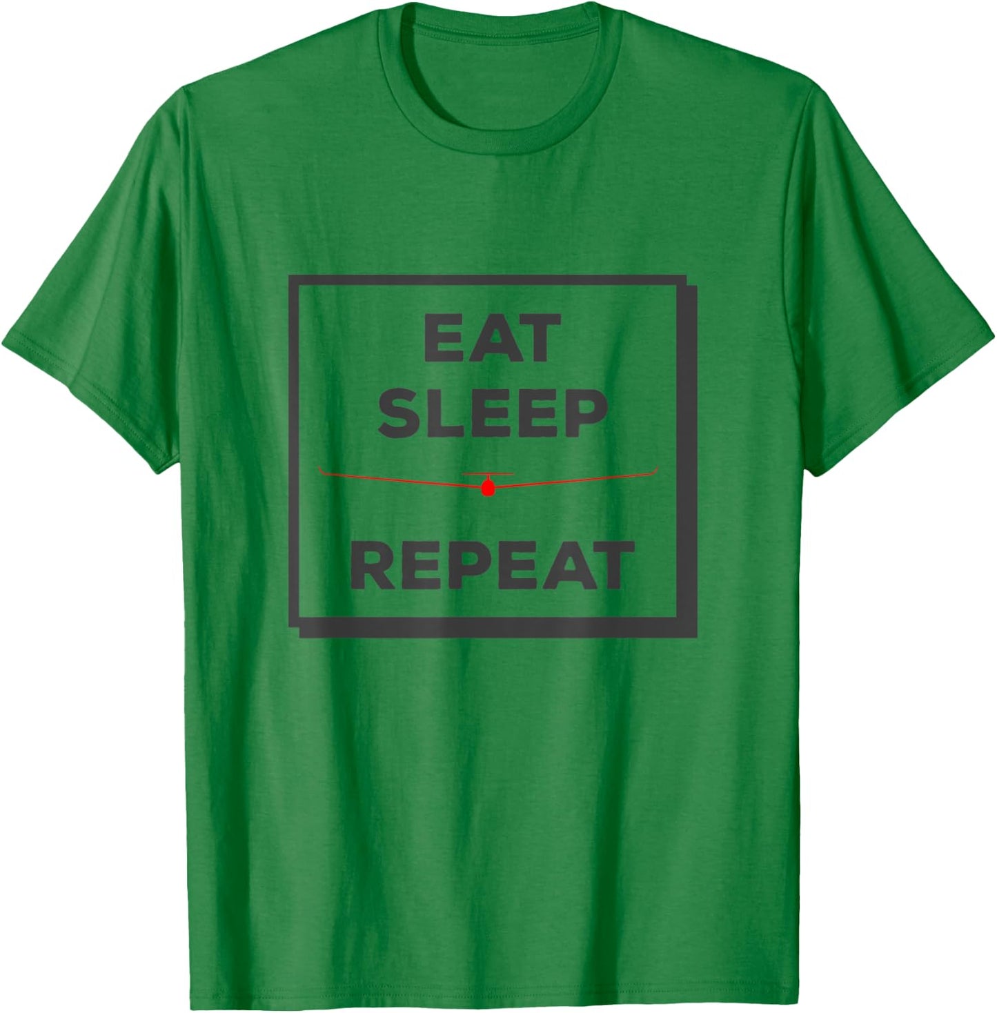 Glider glider pilot funny flying saying T-Shirt - T-Shirt | Irish Green