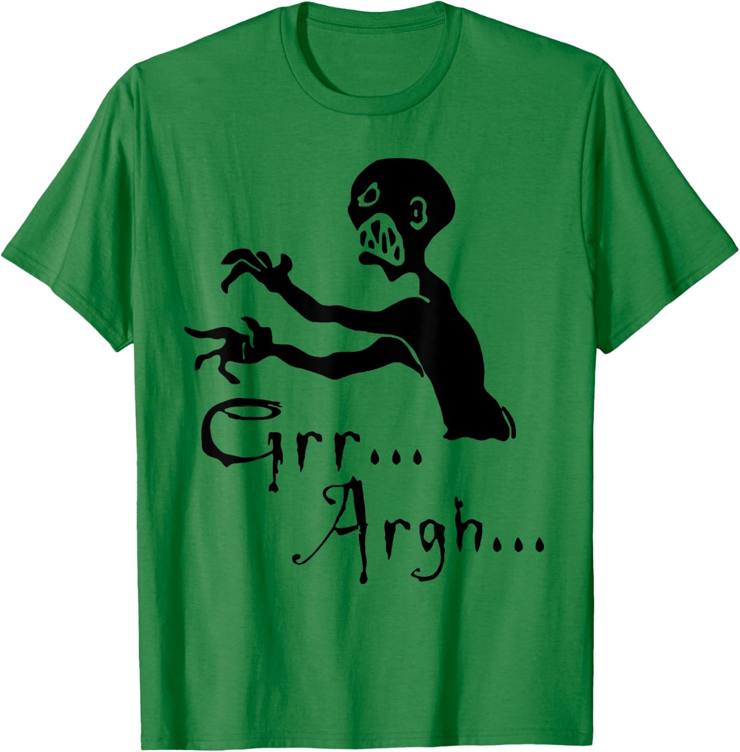 Zombie grr argh T-Shirt - T-Shirt | Irish Green