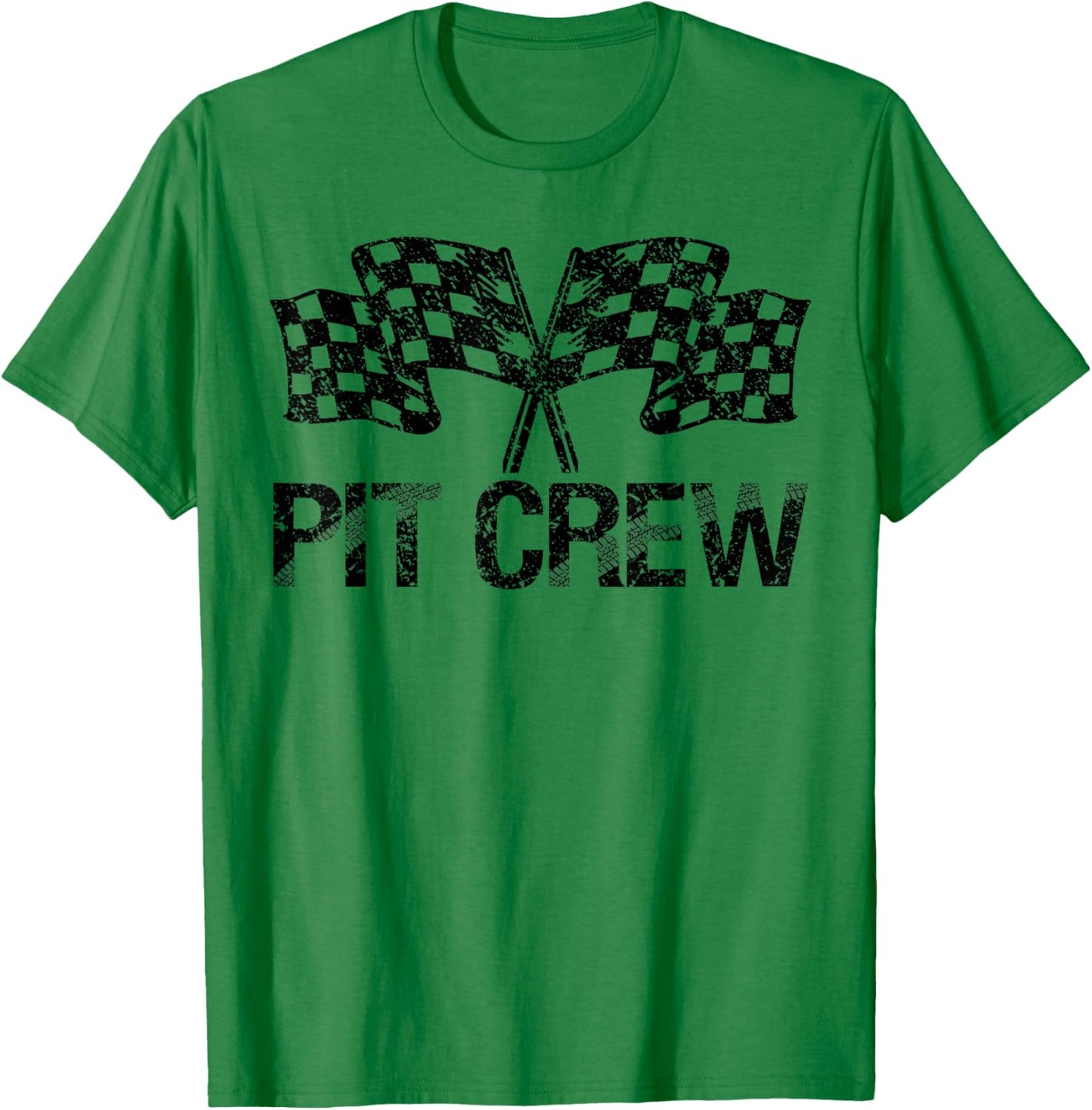 Pit Crew for Race Car Parties T-Shirt - T-Shirt | Irish Green
