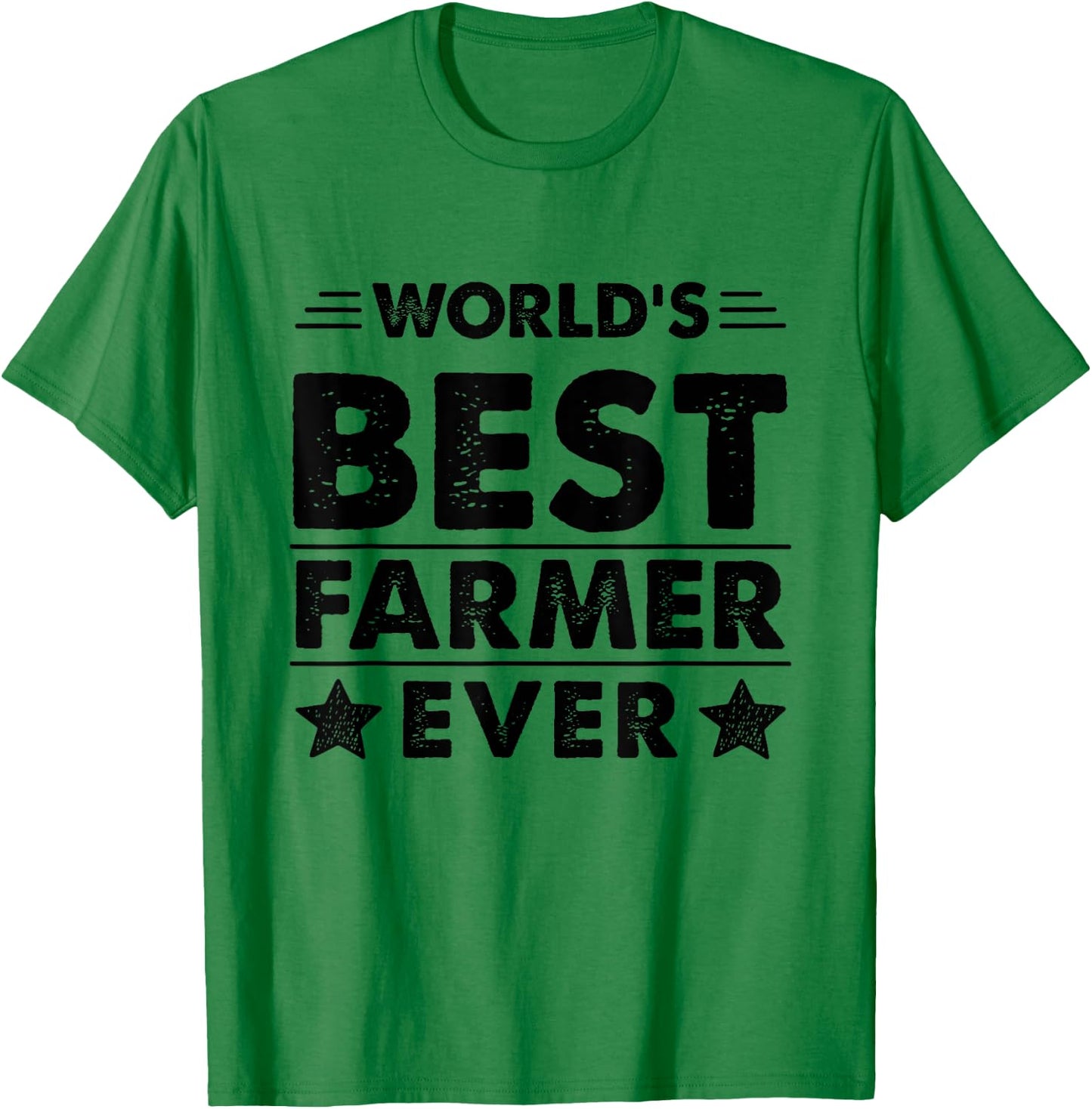 World's Best Farmer Ever T-Shirt - T-Shirt | Irish Green
