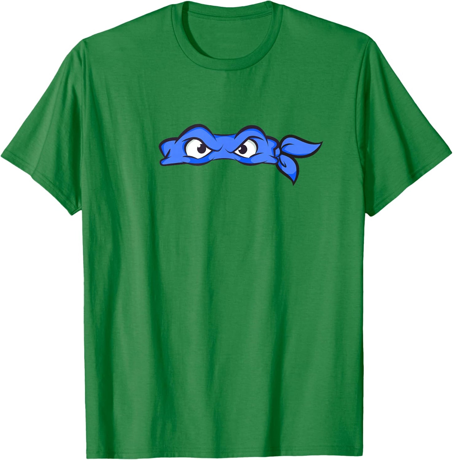 Teenage Mutant Ninja Turtles Vintage Leonardo Ninja Mask T-Shirt - T-Shirt | Irish Green