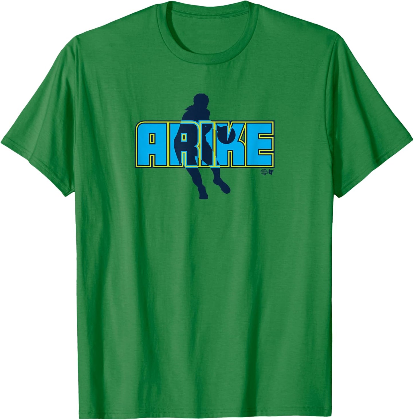 Arike Ogunbowale: ARIKE - Dallas Basketball T-Shirt - T-Shirt | Irish Green
