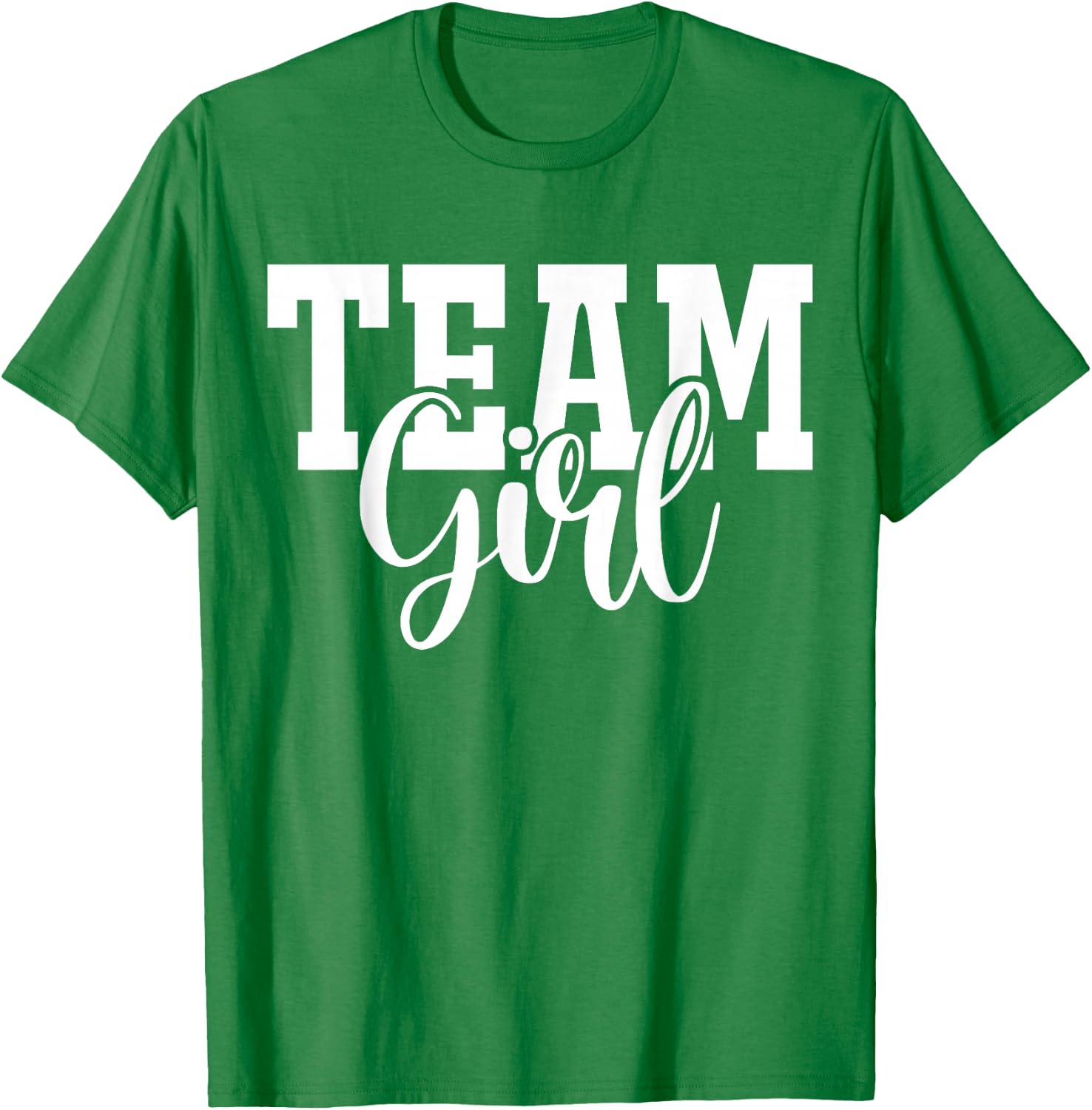 Pink Team Girl Team Boy Gender Reveal Party Matching Family T-Shirt - T-Shirt | Irish Green