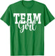 Pink Team Girl Team Boy Gender Reveal Party Matching Family T-Shirt - T-Shirt | Irish Green