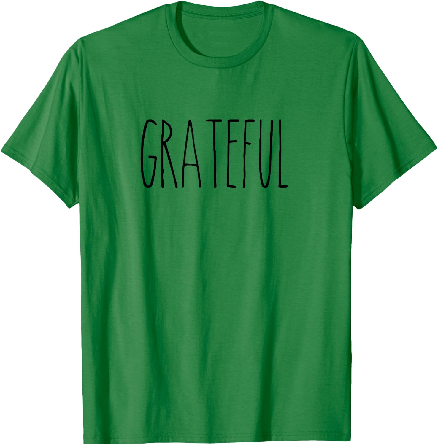 Rae inspired Dunn thankful blessed thanksgiving grateful T-Shirt - T-Shirt | Irish Green