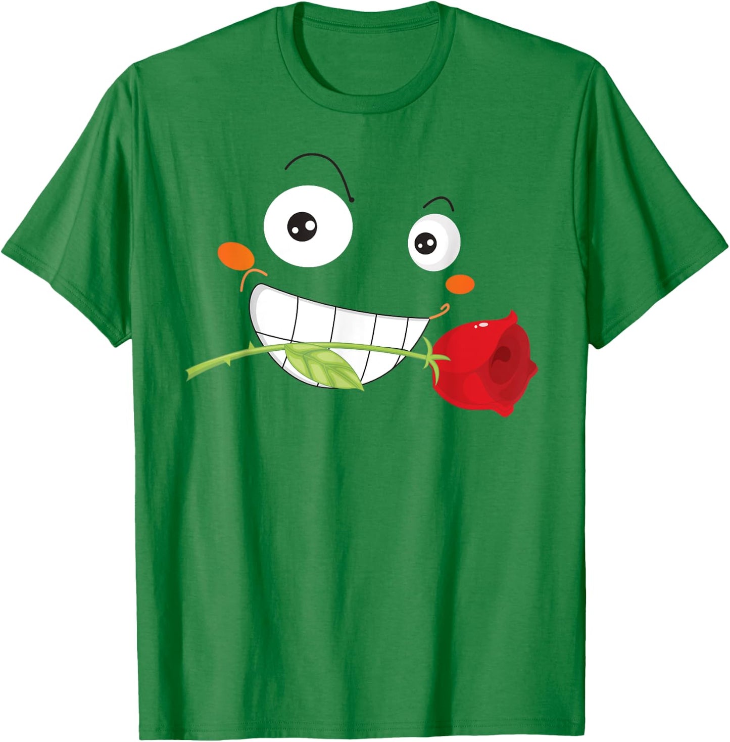 Group Costume Team Outfit Rose Gentleman Casanova Emoticon T-Shirt - T-Shirt | Irish Green