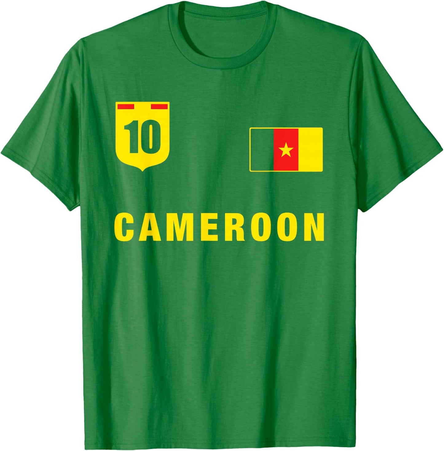 Cameroon Outfit Green Cameroon Apparel Design Men Women Kids T-Shirt - T-Shirt | Irish Green