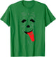 Funny & Scary Ghost - Wassup face Stoner Horror Movie Comedy T-Shirt - T-Shirt | Irish Green