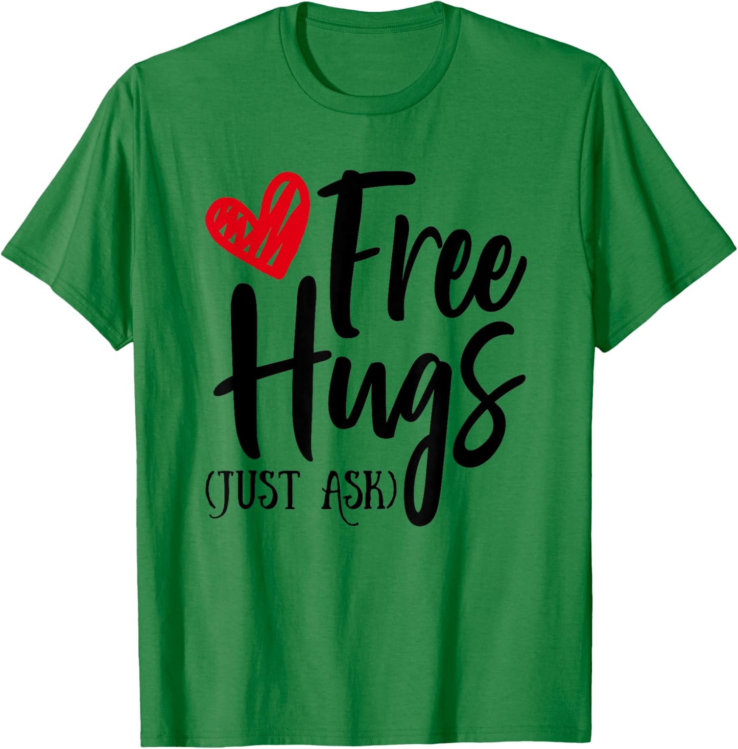 Hugs for Free Just Ask Unity Day Orange T-Shirt - T-Shirt | Irish Green