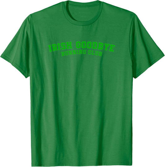 Irish Goodbye Running Club T-Shirt - T-Shirt | Irish Green