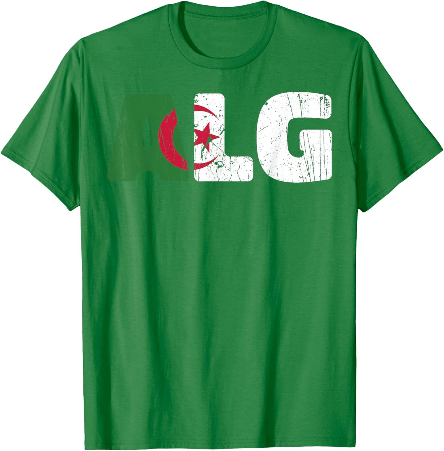 Algeria Flag DZ Algerian Football team Proud Algerian T-Shirt - T-Shirt | Irish Green