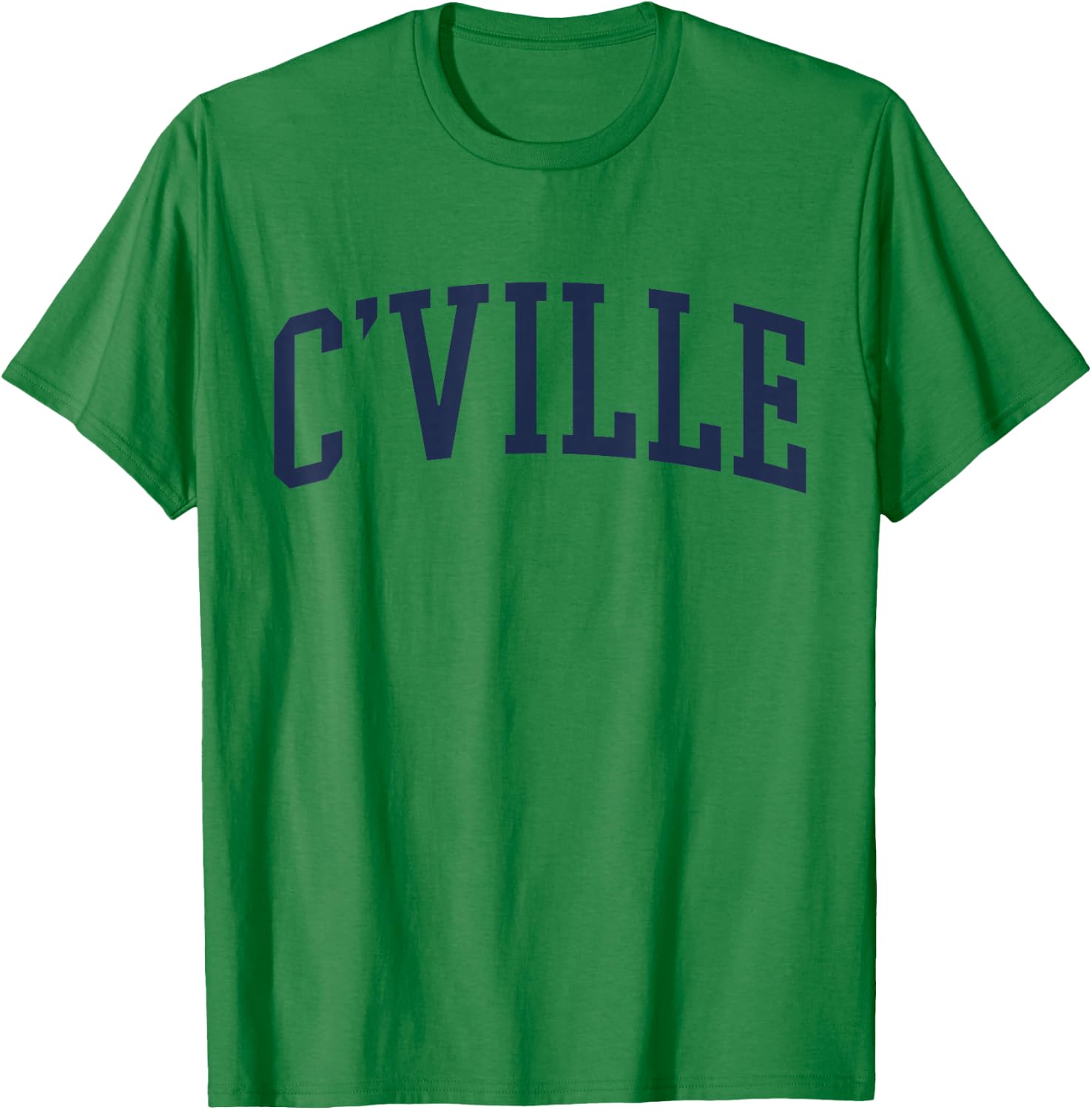 C'ville Charlottesville VA Virginia Vintage Classic T-Shirt - T-Shirt | Irish Green