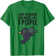 I Like Starlings And Maybe Like 3 People Funny Starling Bird T-Shirt - T-Shirt | Irish Green